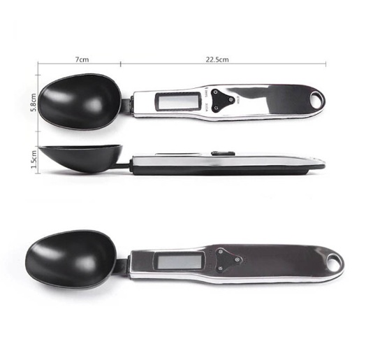 Portable LCD Digital Kitchen Measuring Spoon Scale Portable LCD Digital Kitchen Measuring Spoon Scale